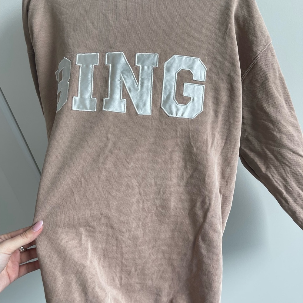 ANINE BING TYLER Tan Crewneck - Picture 6 of 8